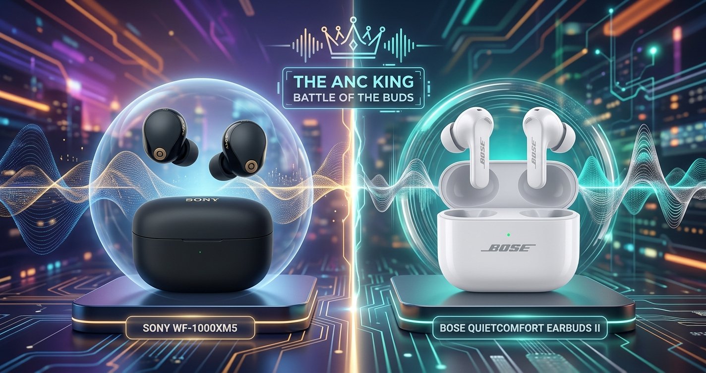Battle of the Buds: Sony WF-1000XM5 vs. Bose QuietComfort Earbuds II – Which ANC King Reigns Supreme?