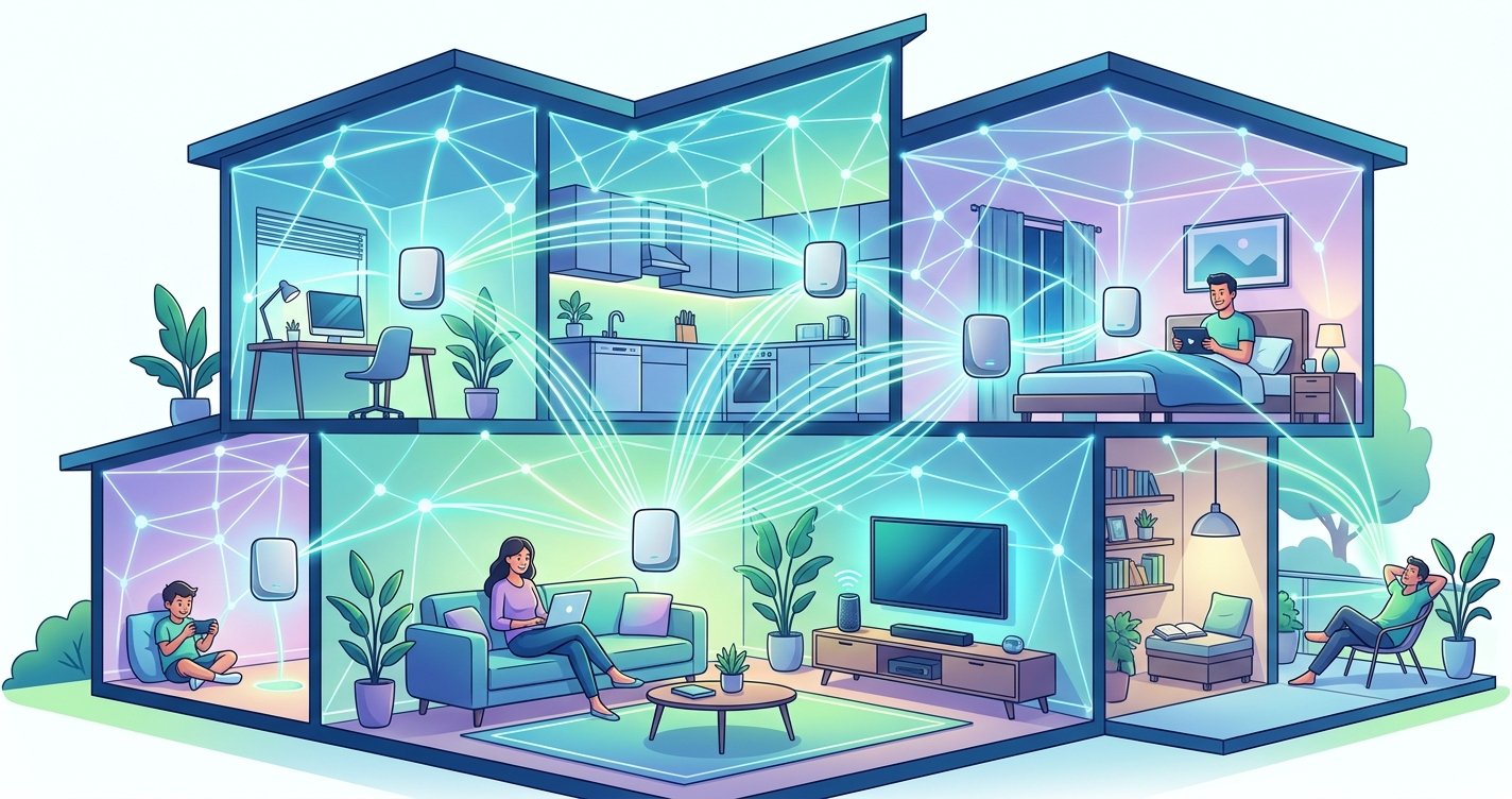 Tired of Wi-Fi Dead Zones? Unlock Whole-Home Bliss with Mesh Wi-Fi Systems!