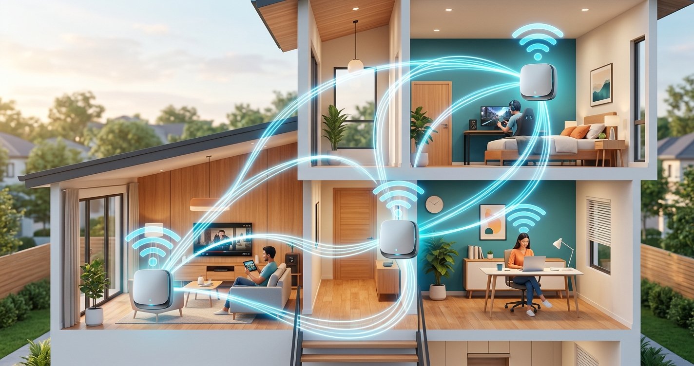 Banish Wi-Fi Dead Zones: Your Friendly Guide to Seamless Whole-Home Mesh Wi-Fi