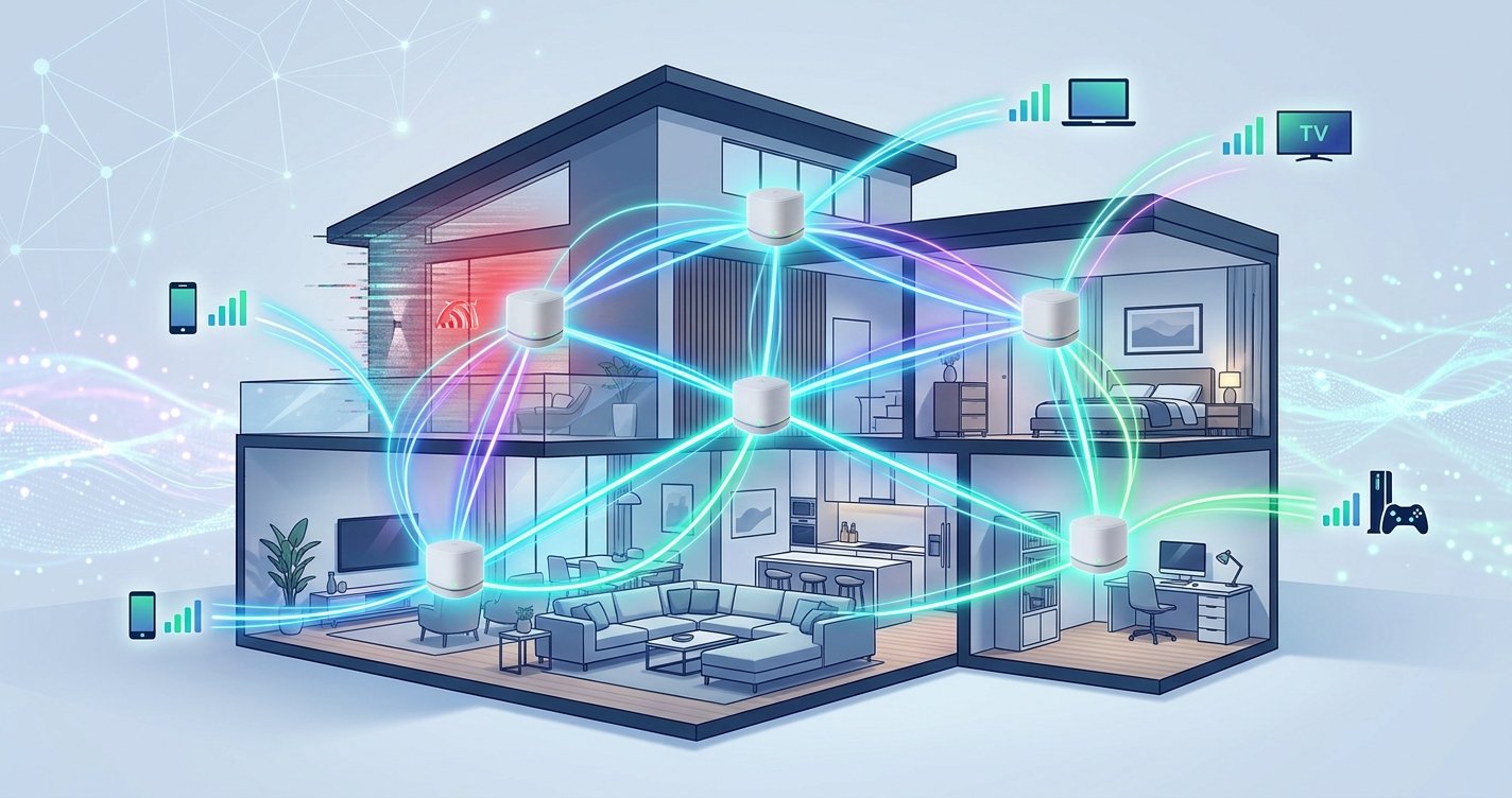 Banish Wi-Fi Dead Zones Forever: The Ultimate Guide to Mesh Wi-Fi Systems for a Flawless Home Network