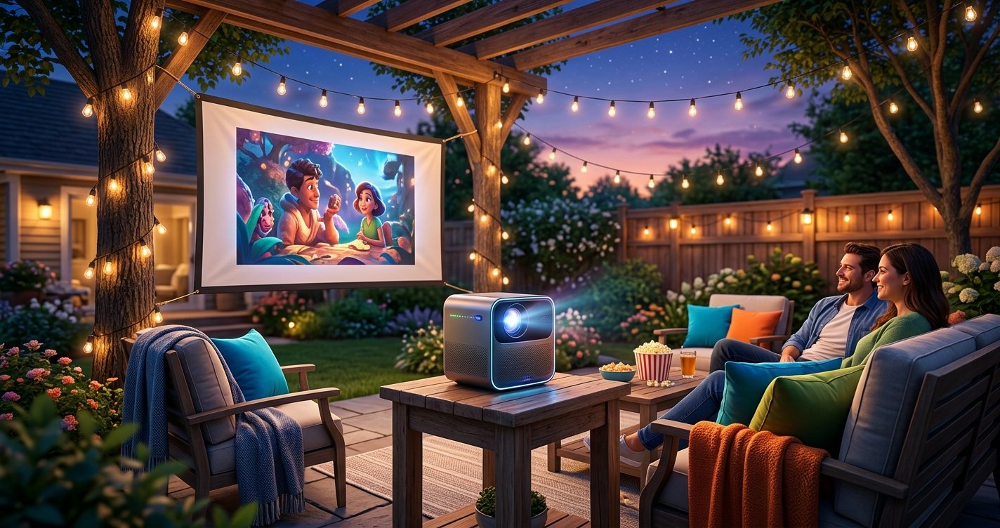 Transform Your Backyard: The Ultimate Guide to Portable Projectors for Outdoor Movie Nights