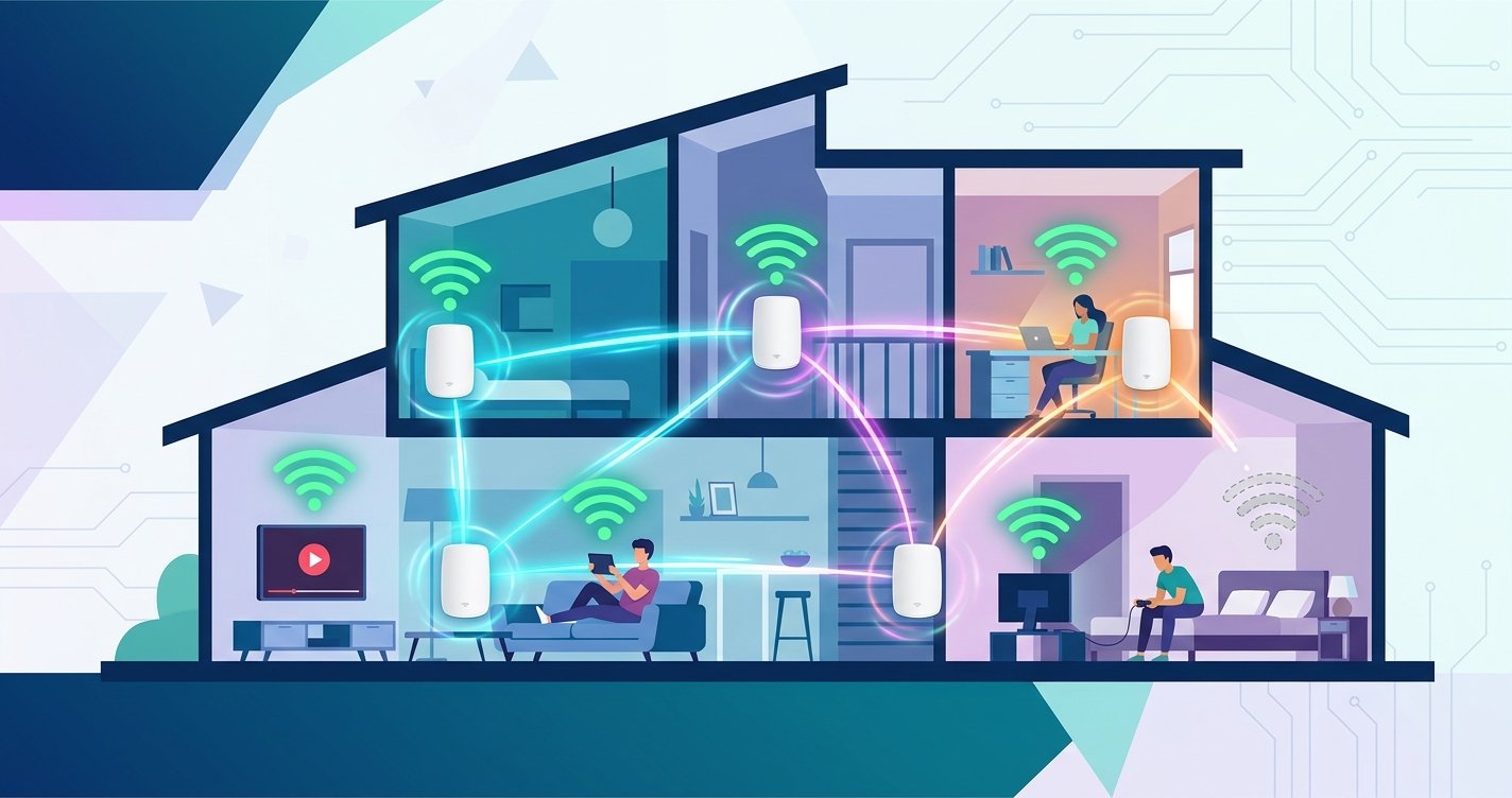 Banish Wi-Fi Dead Zones: Your Ultimate Guide to Seamless Whole-Home Mesh Wi-Fi