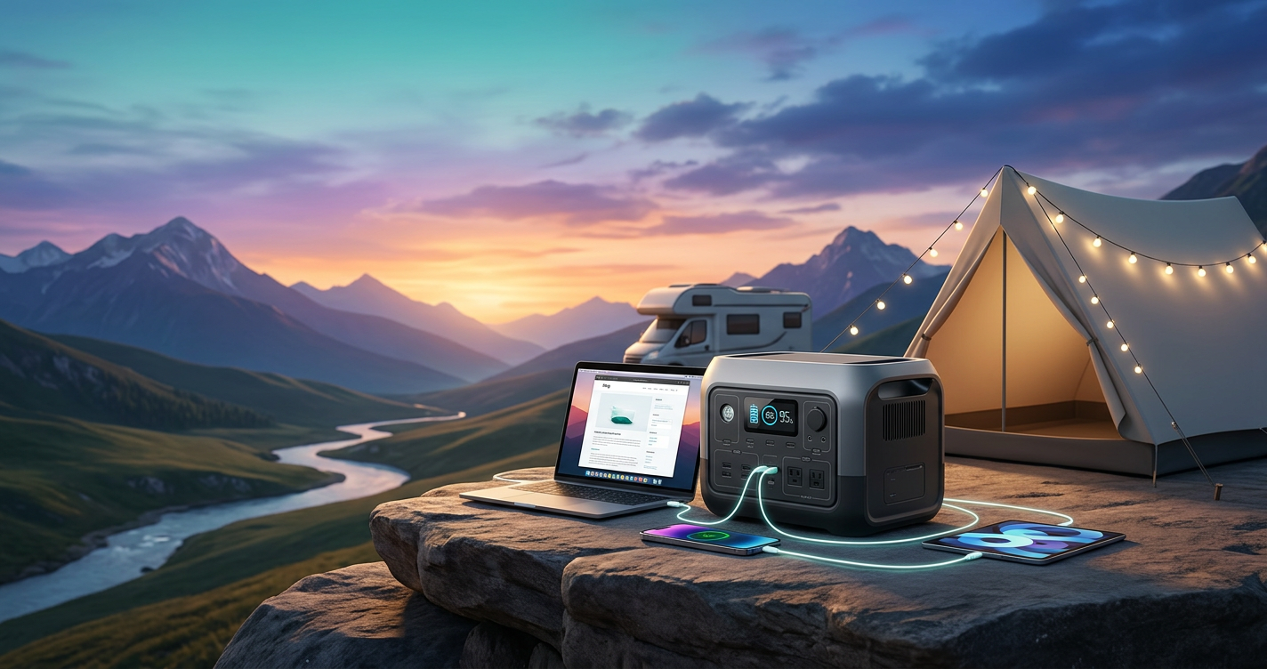 Portable Power Stations: Your Ultimate Guide to Uninterrupted Power On-The-Go