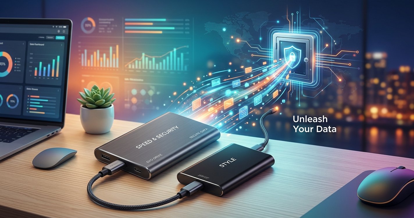 Unleash Your Data: The Ultimate Guide to Portable SSDs for Speed, Security, and Style
