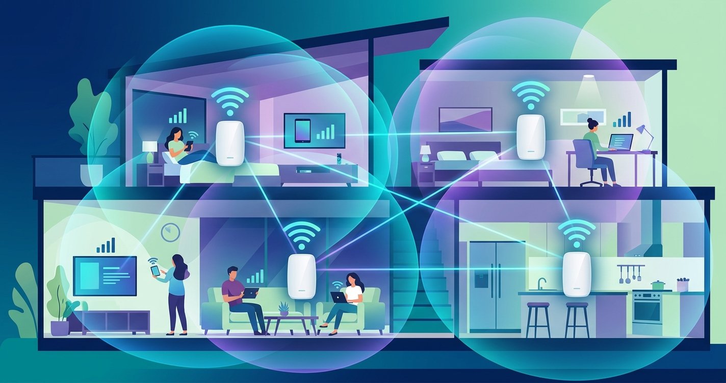 Banish Wi-Fi Dead Zones: Your Ultimate Guide to Mesh Wi-Fi Systems for a Flawless Home Network