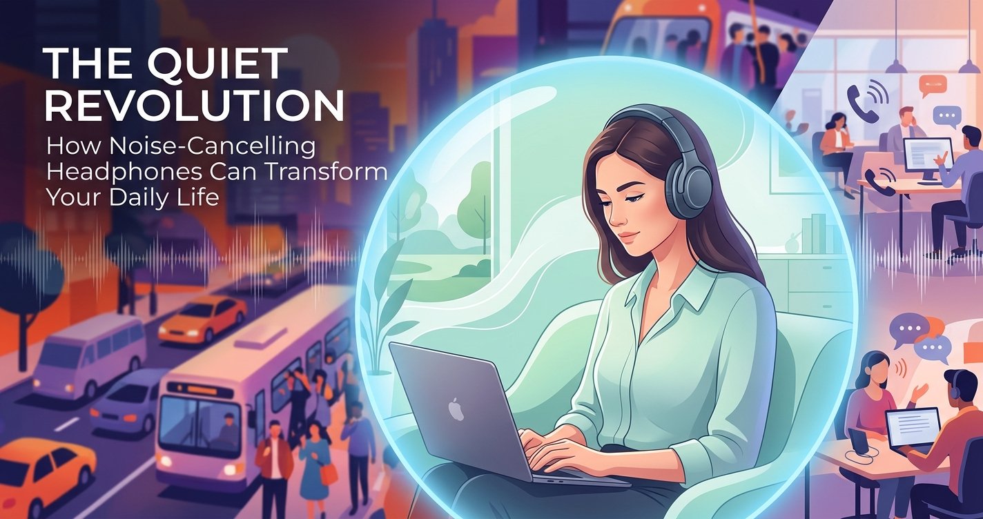 The Quiet Revolution: How Noise-Cancelling Headphones Can Transform Your Daily Life
