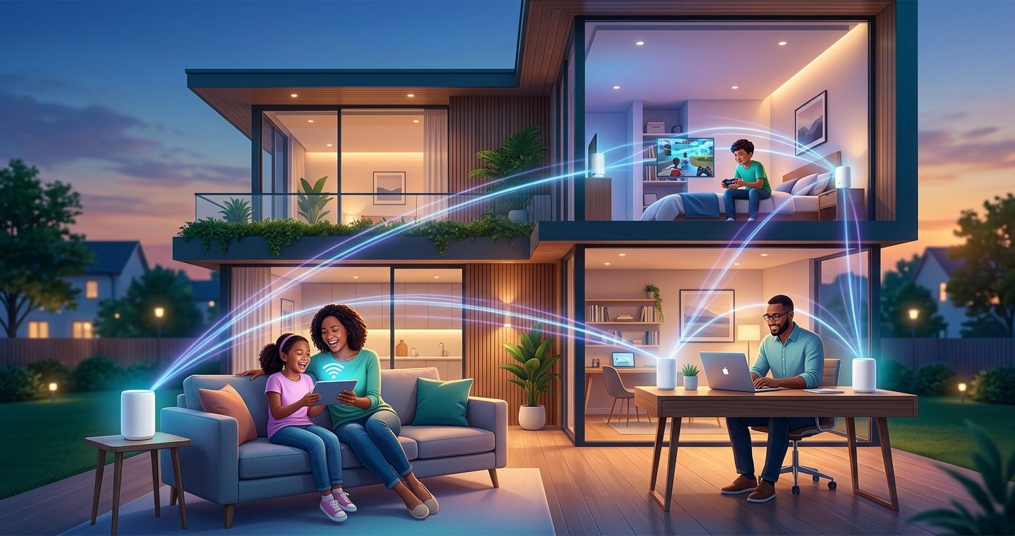 Banish Wi-Fi Dead Zones Forever: Your Friendly Guide to Whole-Home Mesh Wi-Fi Systems