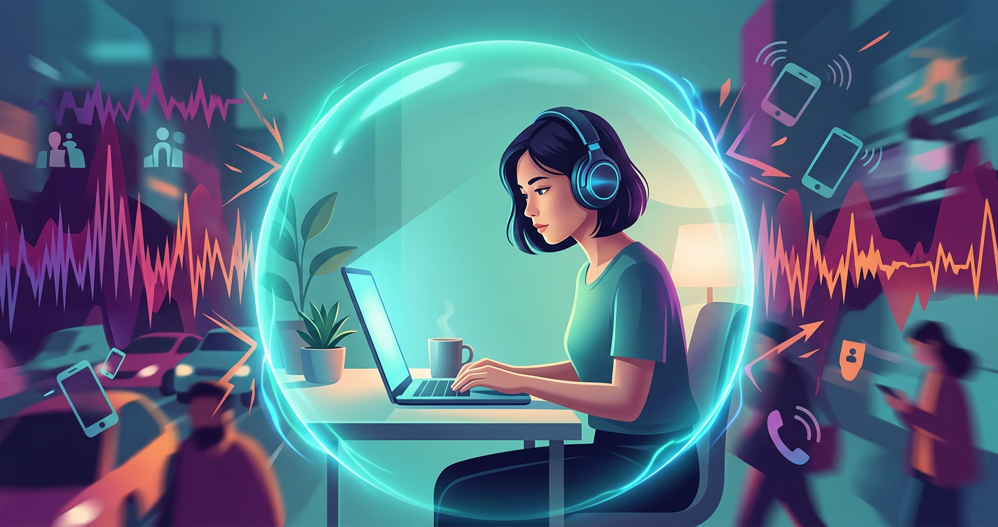 Silence the Chaos: How Active Noise-Cancelling Headphones Can Revolutionize Your Productivity &amp; Peace