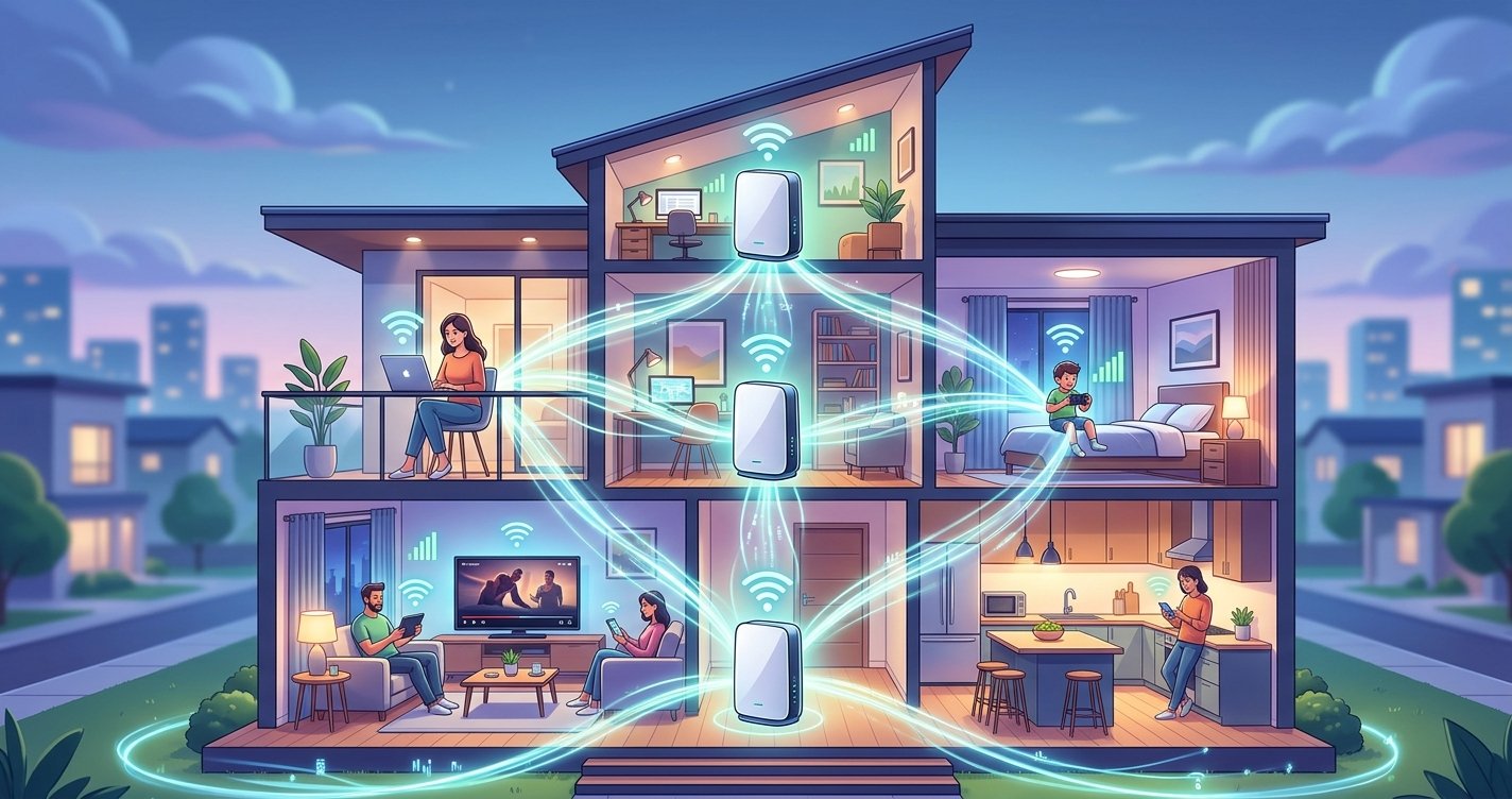 Mesh Wi-Fi Magic: Your Ultimate Guide to Banishing Dead Zones and Embracing Seamless Connectivity