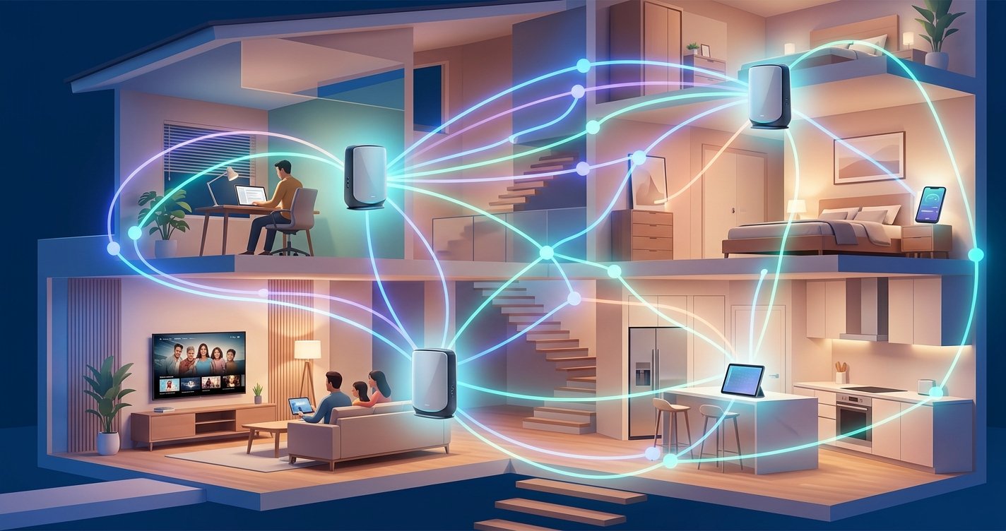 Say Goodbye to Wi-Fi Dead Zones: Why Mesh Wi-Fi is Your Home's Ultimate Connectivity Upgrade