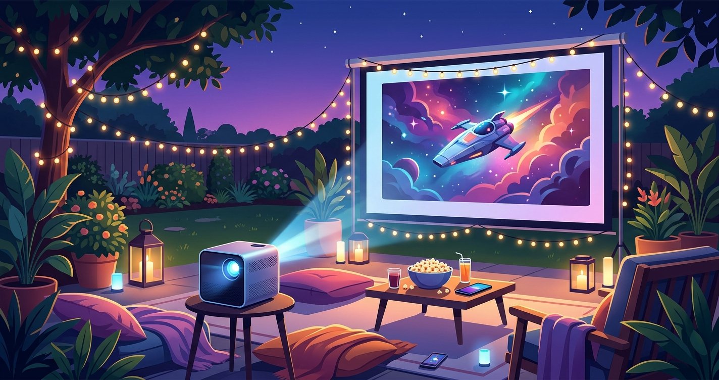 Transform Your Backyard: The Ultimate Guide to Portable Projectors for Outdoor Movie Nights