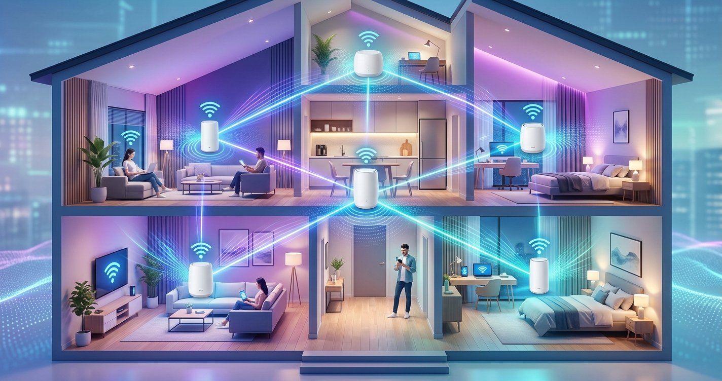 Banish Wi-Fi Dead Zones Forever: Your Friendly Guide to Mesh Wi-Fi Systems