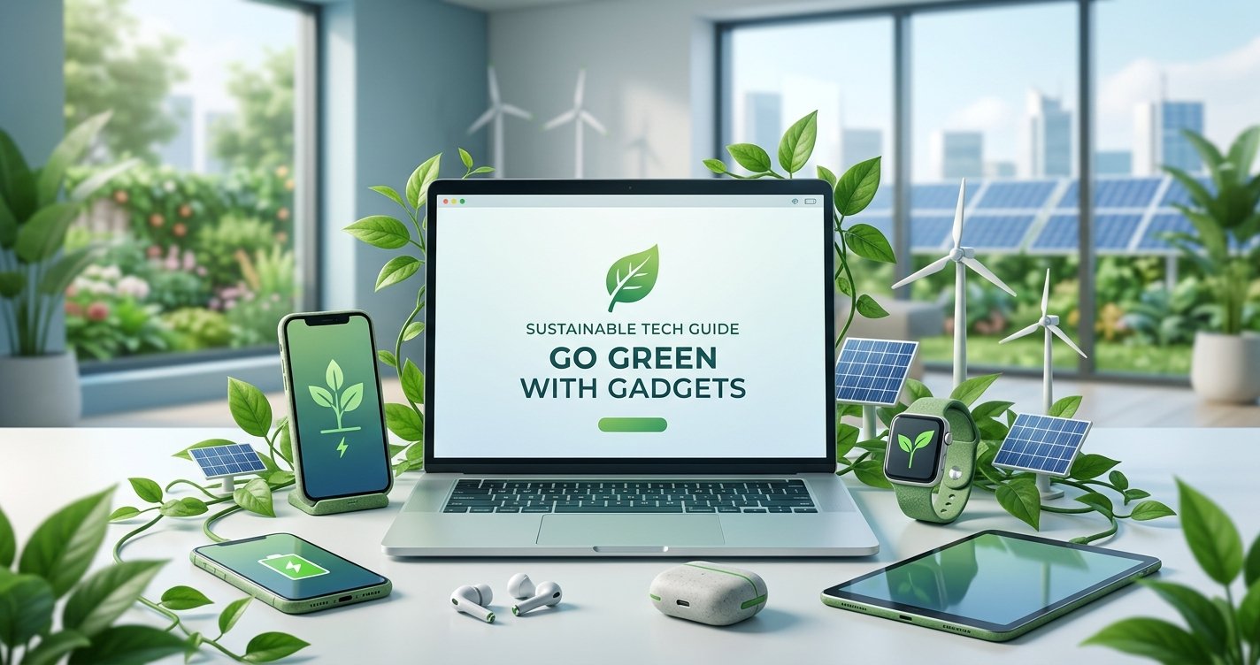 Go Green with Gadgets: Your Essential Guide to Sustainable Tech &amp; Eco-Friendly Electronics