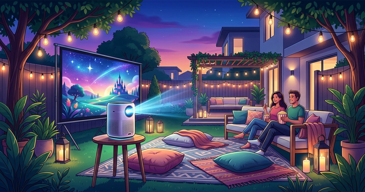 Transform Your Backyard: The Ultimate Guide to Portable Projectors for Unforgettable Outdoor Movie Nights