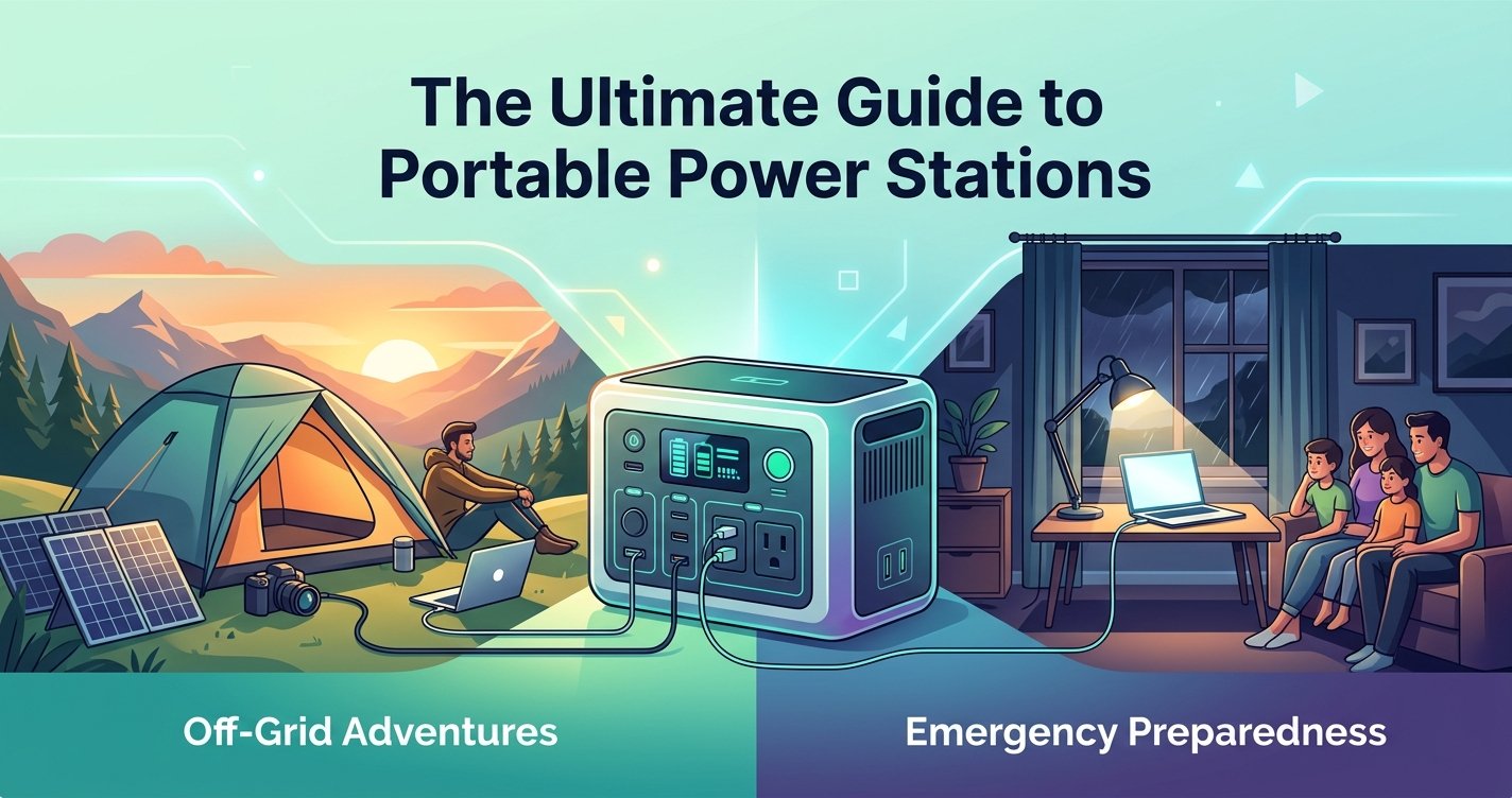 The Ultimate Guide to Portable Power Stations: Your Go-To for Off-Grid Adventures &amp; Emergency Preparedness