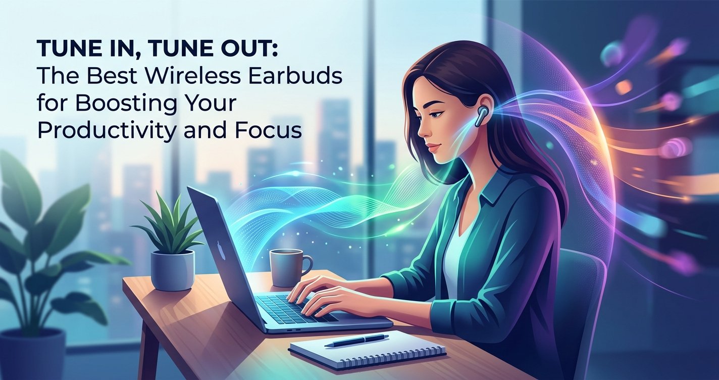 Tune In, Tune Out: The Best Wireless Earbuds for Boosting Your Productivity and Focus