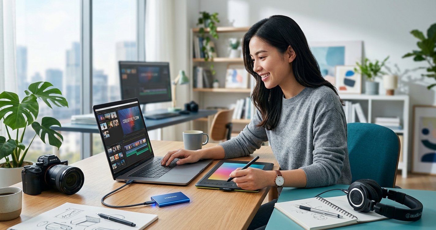 Unleash Your Creativity: Why Portable SSDs Are a Game-Changer for Content Creators