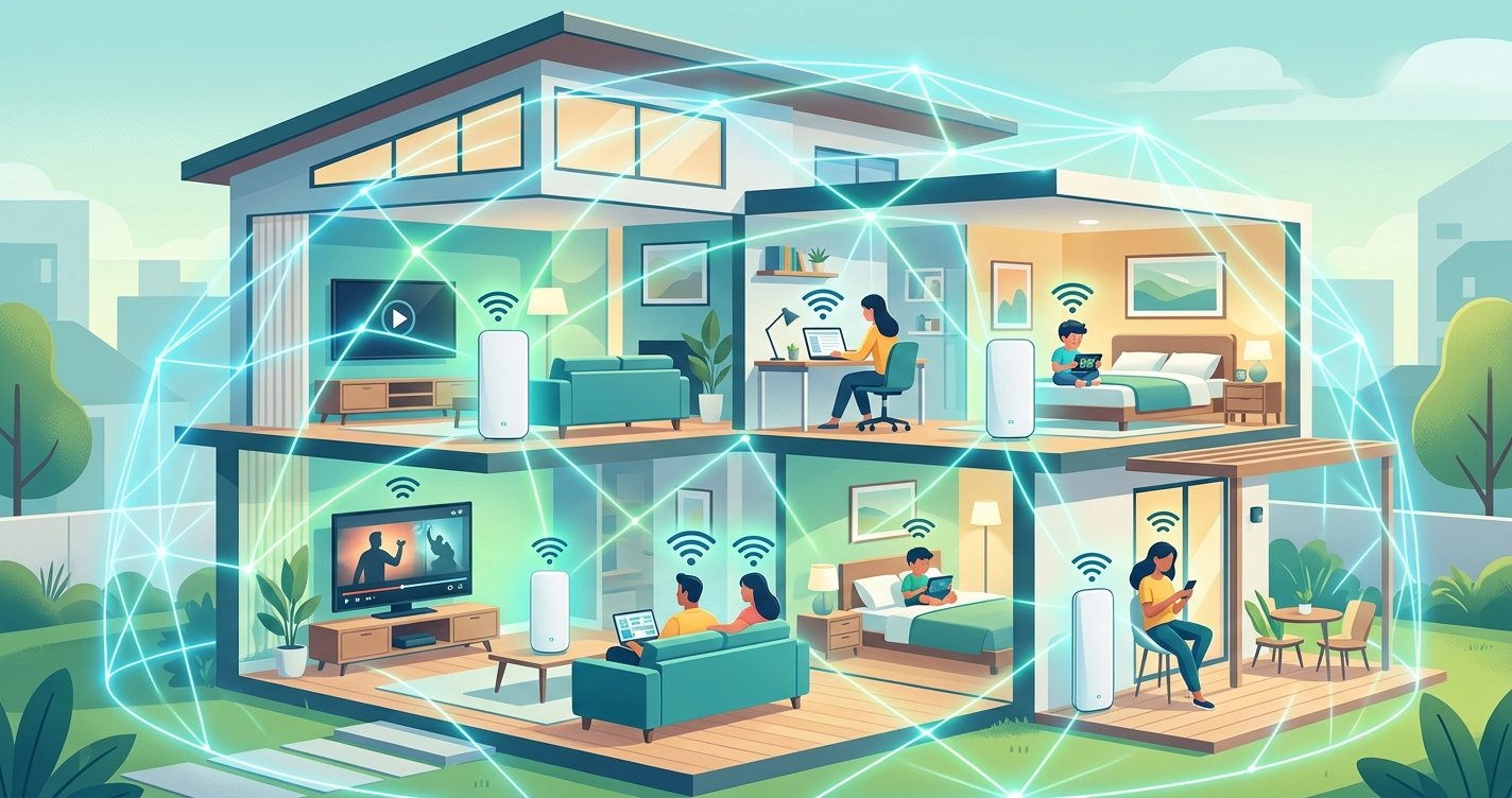 Banish Wi-Fi Dead Zones: Your Friendly Guide to Mesh Wi-Fi Systems for a Flawless Home Network