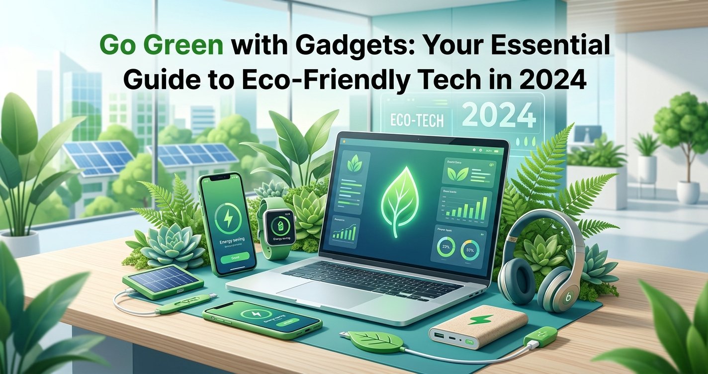 Go Green with Gadgets: Your Essential Guide to Eco-Friendly Tech in 2024