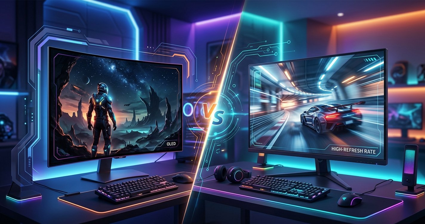 OLED vs. High-Refresh Rate Monitors: The Ultimate Gaming Display Showdown