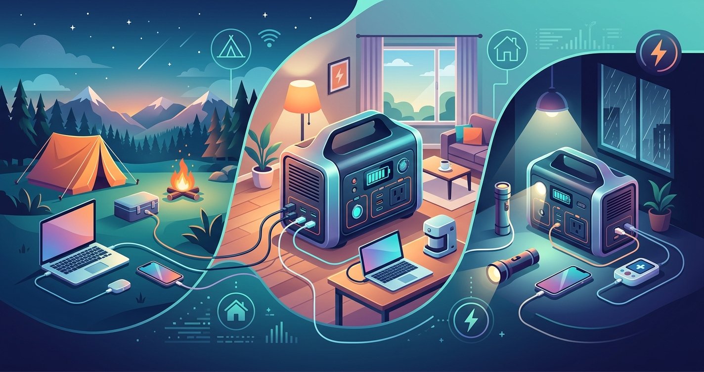 Power Up Anywhere: Your Essential Guide to Portable Power Stations for Adventure, Home, and Emergency