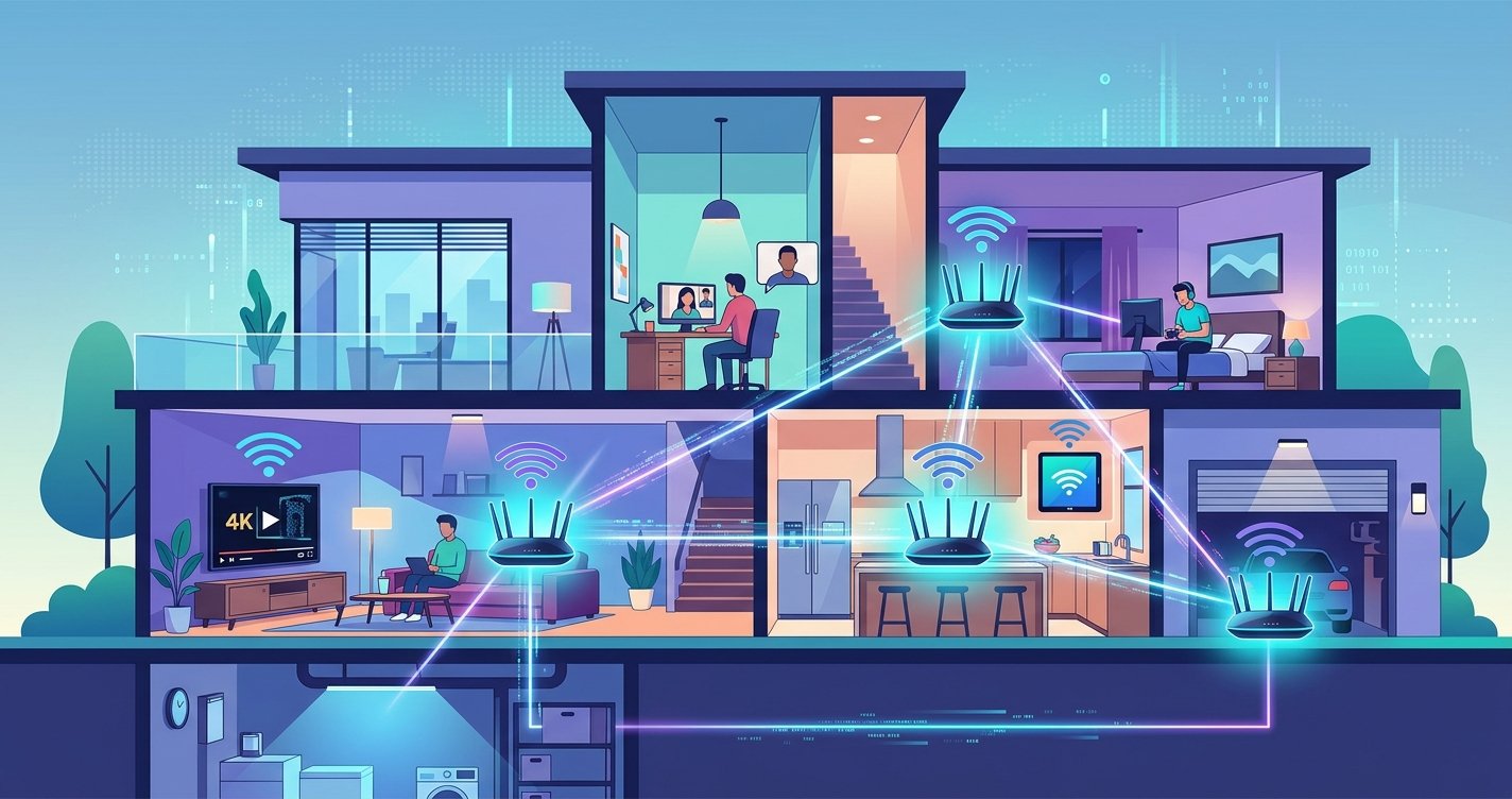 Mesh Wi-Fi Systems: The Ultimate Guide to Banishing Dead Zones &amp; Boosting Your Home Network