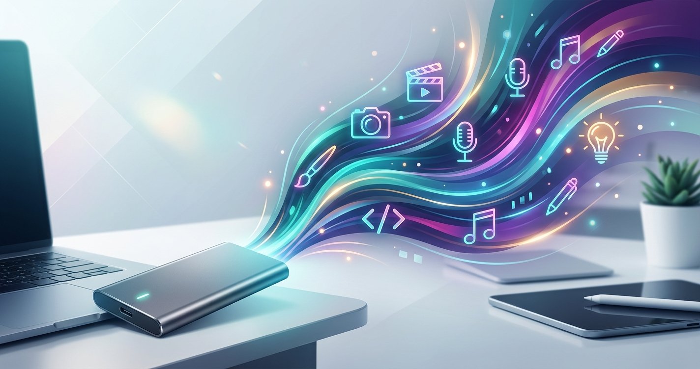 Unleash Your Creativity: Why a Portable SSD is Your Ultimate On-the-Go Storage Companion