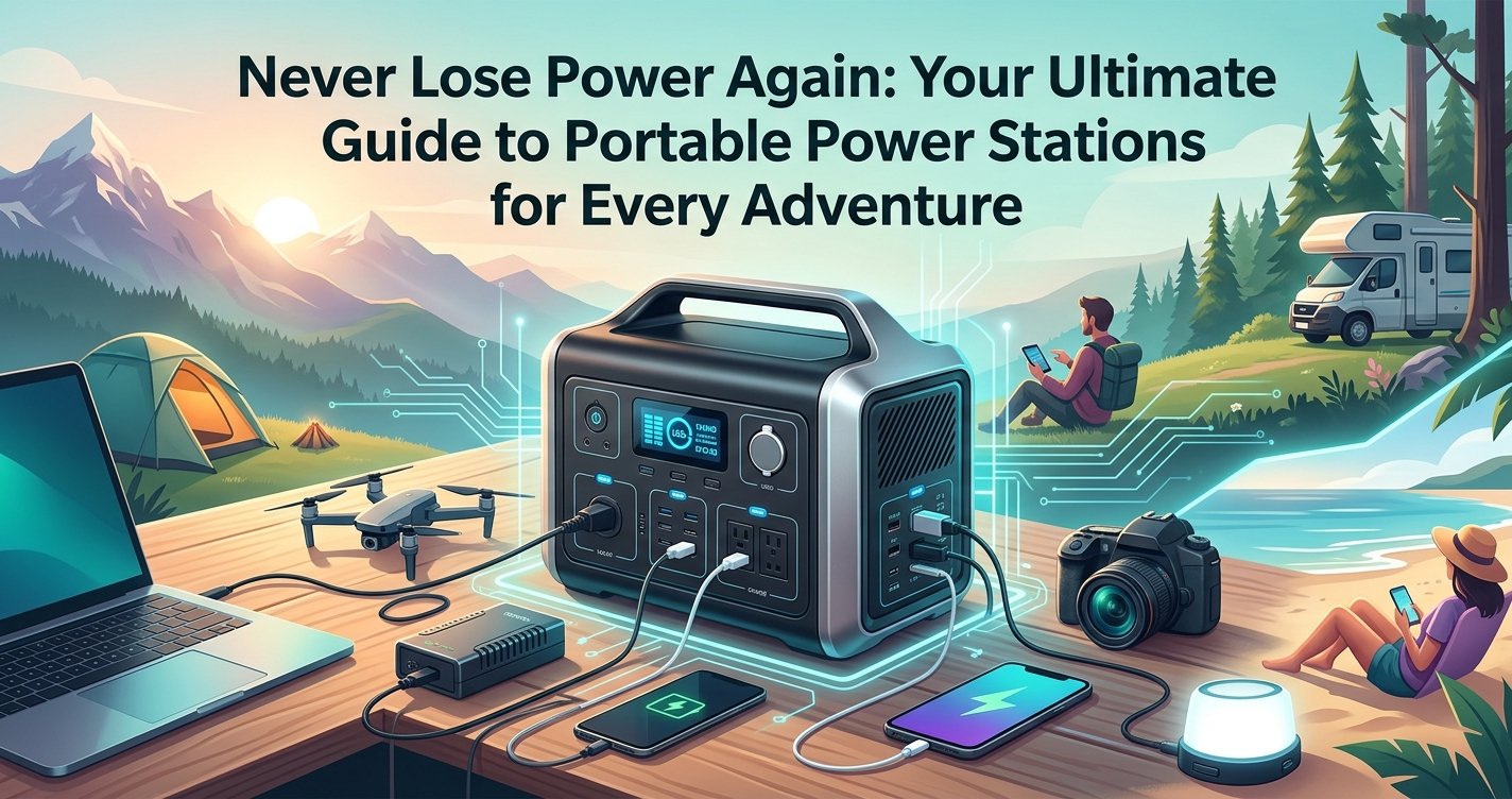 Never Lose Power Again: Your Ultimate Guide to Portable Power Stations for Every Adventure