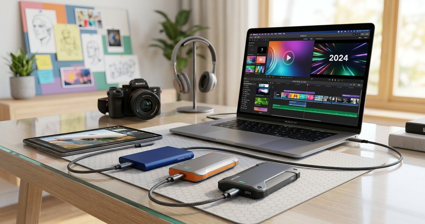Unleash Your Creativity: The Best Portable SSDs for Content Creators in 2024