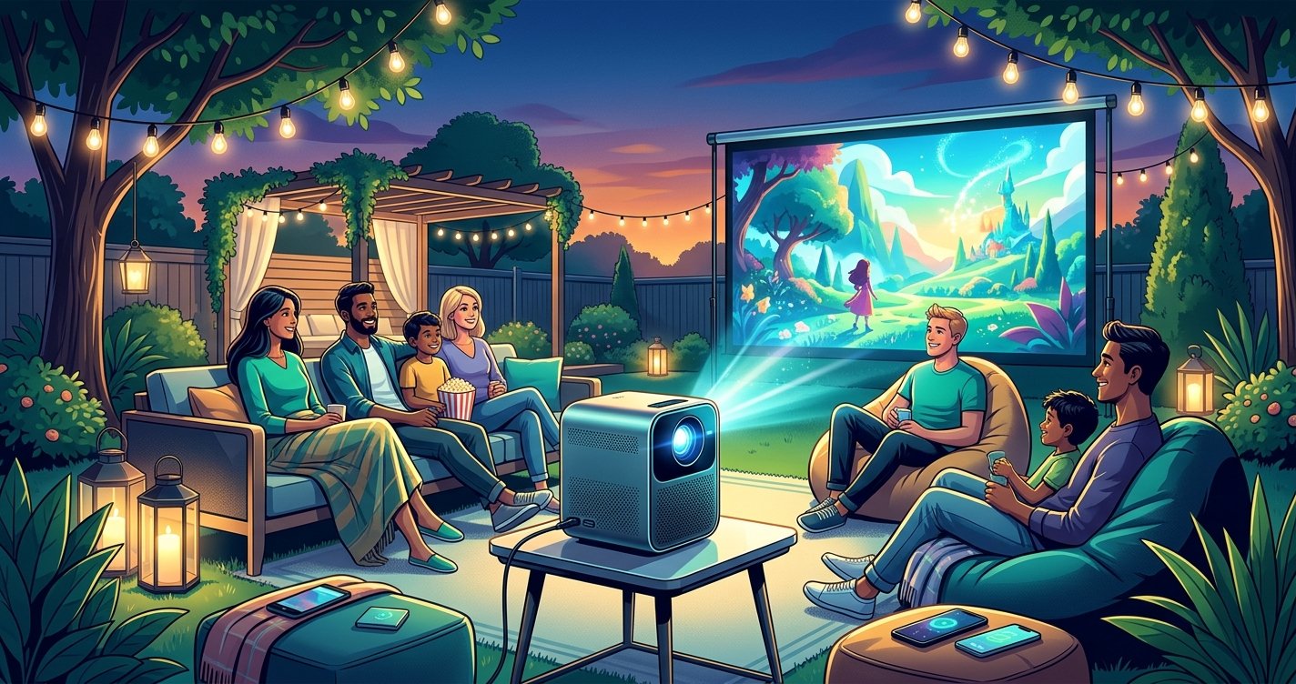 Transform Your Backyard: The Ultimate Guide to Portable Projectors for Unforgettable Outdoor Movie Nights