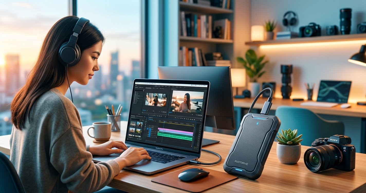 Portable SSDs for Content Creators: Unlock Speed, Protect Your Work, &amp; Boost Productivity