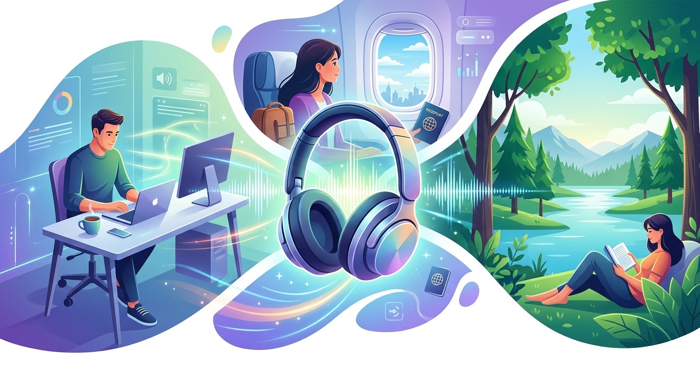 Unlock Your Focus: The Ultimate Guide to Noise-Cancelling Headphones for Work, Travel, and Serenity