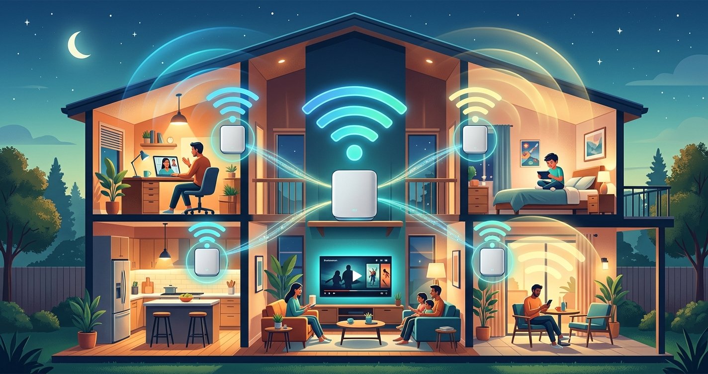 Banish Wi-Fi Dead Zones Forever: The Ultimate Guide to Mesh Wi-Fi Systems for a Flawless Connected Home