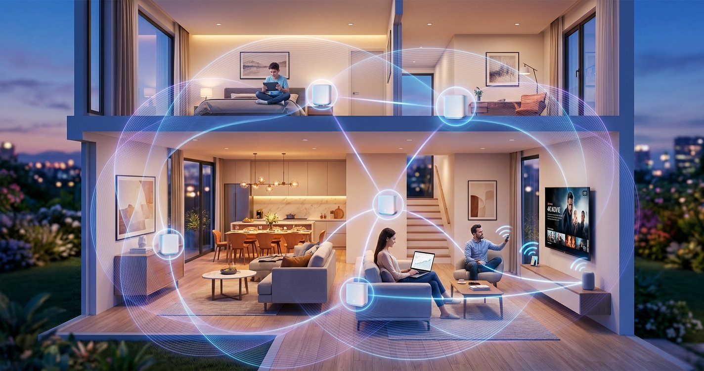 Banish Wi-Fi Dead Zones: Your Ultimate Guide to Seamless Whole-Home Mesh Wi-Fi