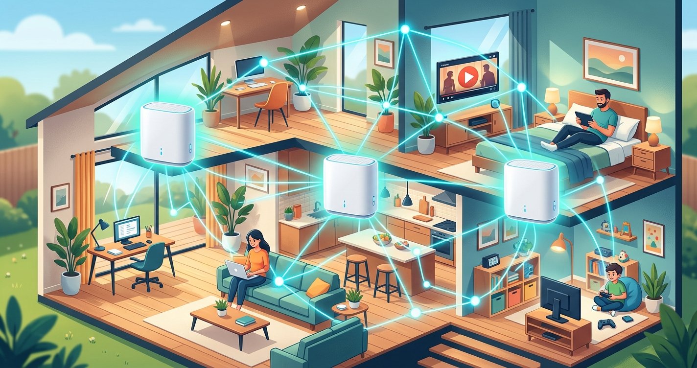 Banish Wi-Fi Dead Zones: Your Friendly Guide to Mesh Wi-Fi Systems
