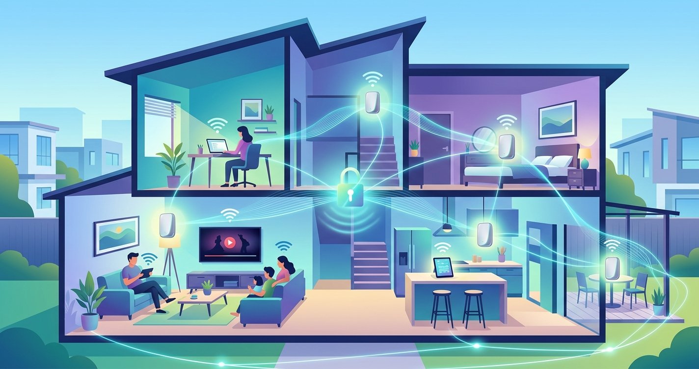 Unlock Whole-Home Wi-Fi Bliss: Your Friendly Guide to Mesh Wi-Fi Systems