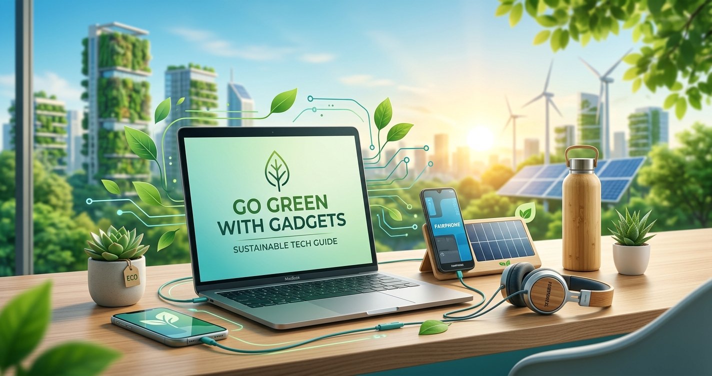 Go Green with Gadgets: Your Essential Guide to Sustainable Tech for a Brighter Tomorrow