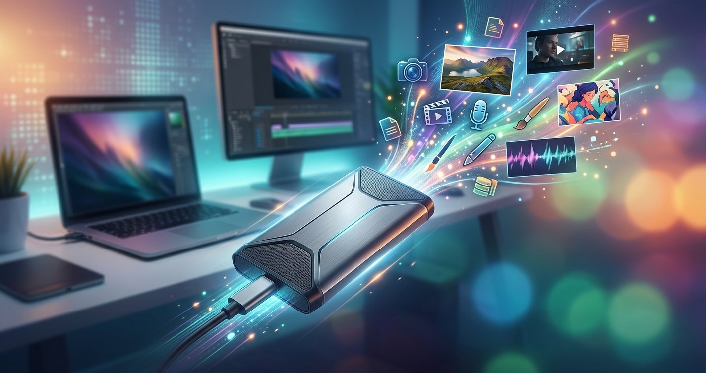 Unleash Your Creativity: The Ultimate Guide to Portable SSDs for Content Creators – Speed, Reliability, &amp; Workflow Boost