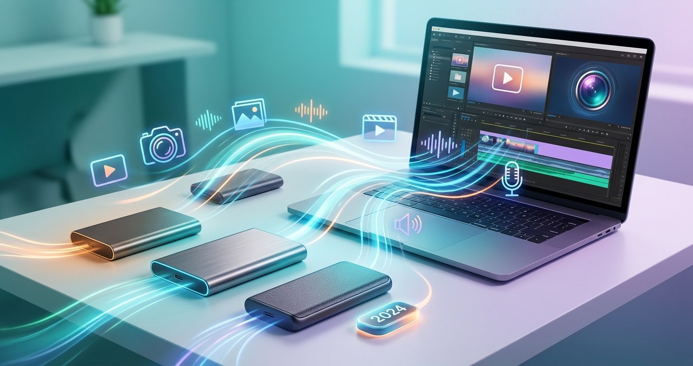Unlock Your Creative Flow: The Best Portable SSDs for Content Creators in 2024
