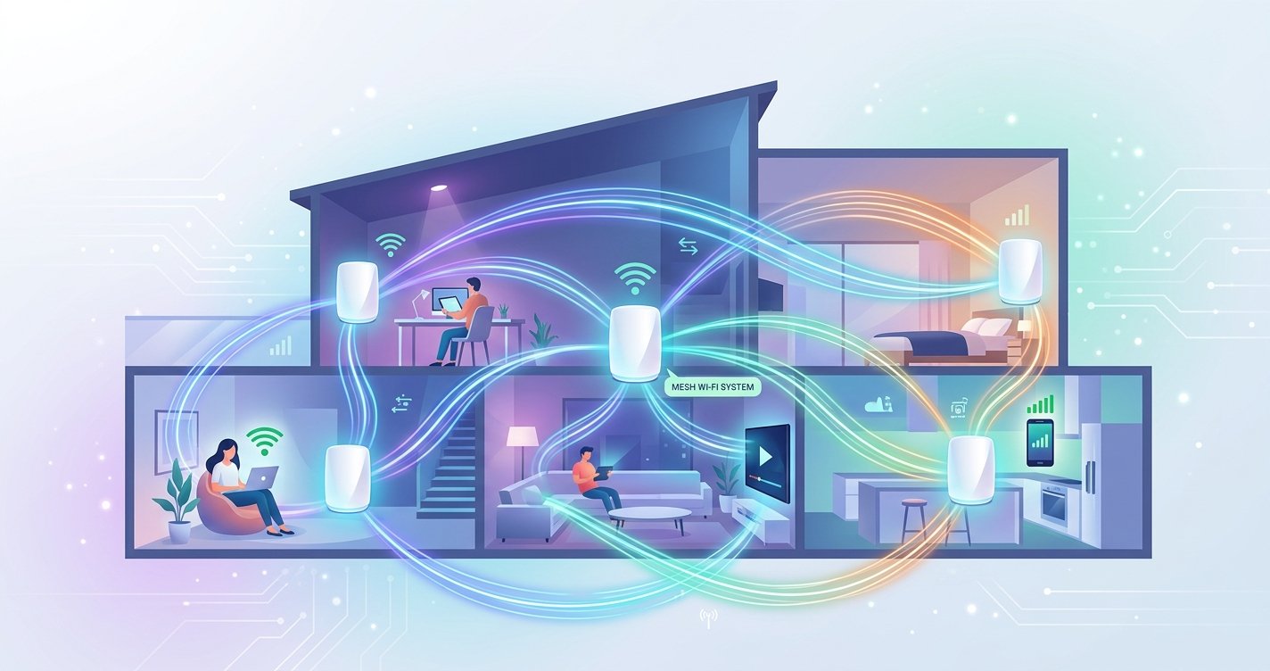 Tired of Wi-Fi Dead Zones? Discover How Mesh Wi-Fi Systems Can Transform Your Home Network!