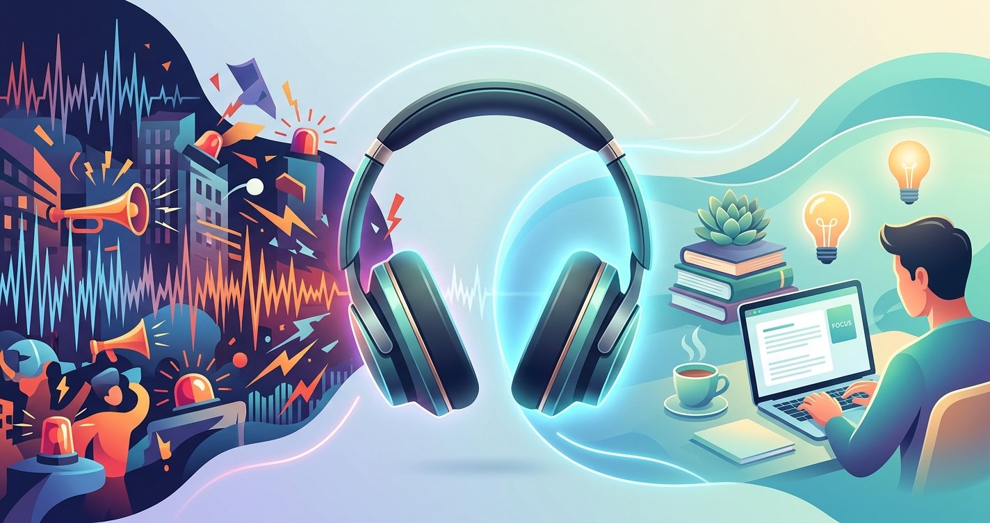 Silence the Chaos: The Ultimate Guide to Noise-Cancelling Headphones for Remote Work &amp; Study