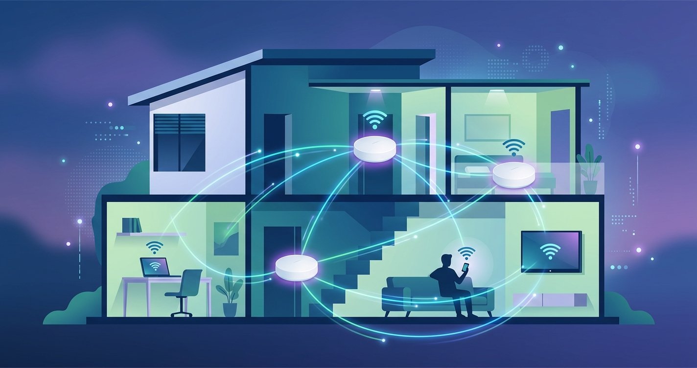 Tired of Wi-Fi Dead Zones? Unlock Whole-Home Bliss with a Mesh Wi-Fi System!
