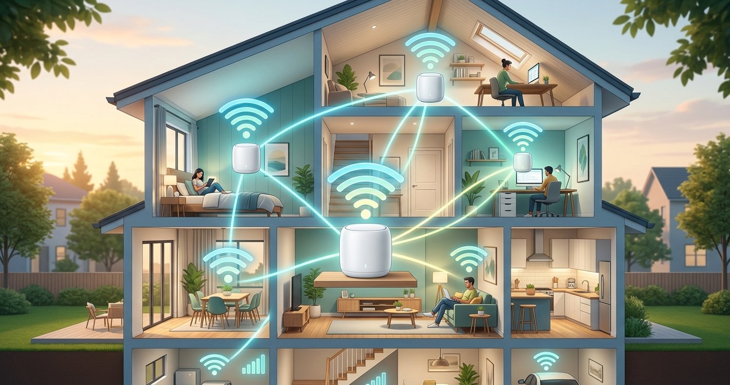 Banish Wi-Fi Dead Zones: Your Friendly Guide to Seamless Whole-Home Mesh Wi-Fi