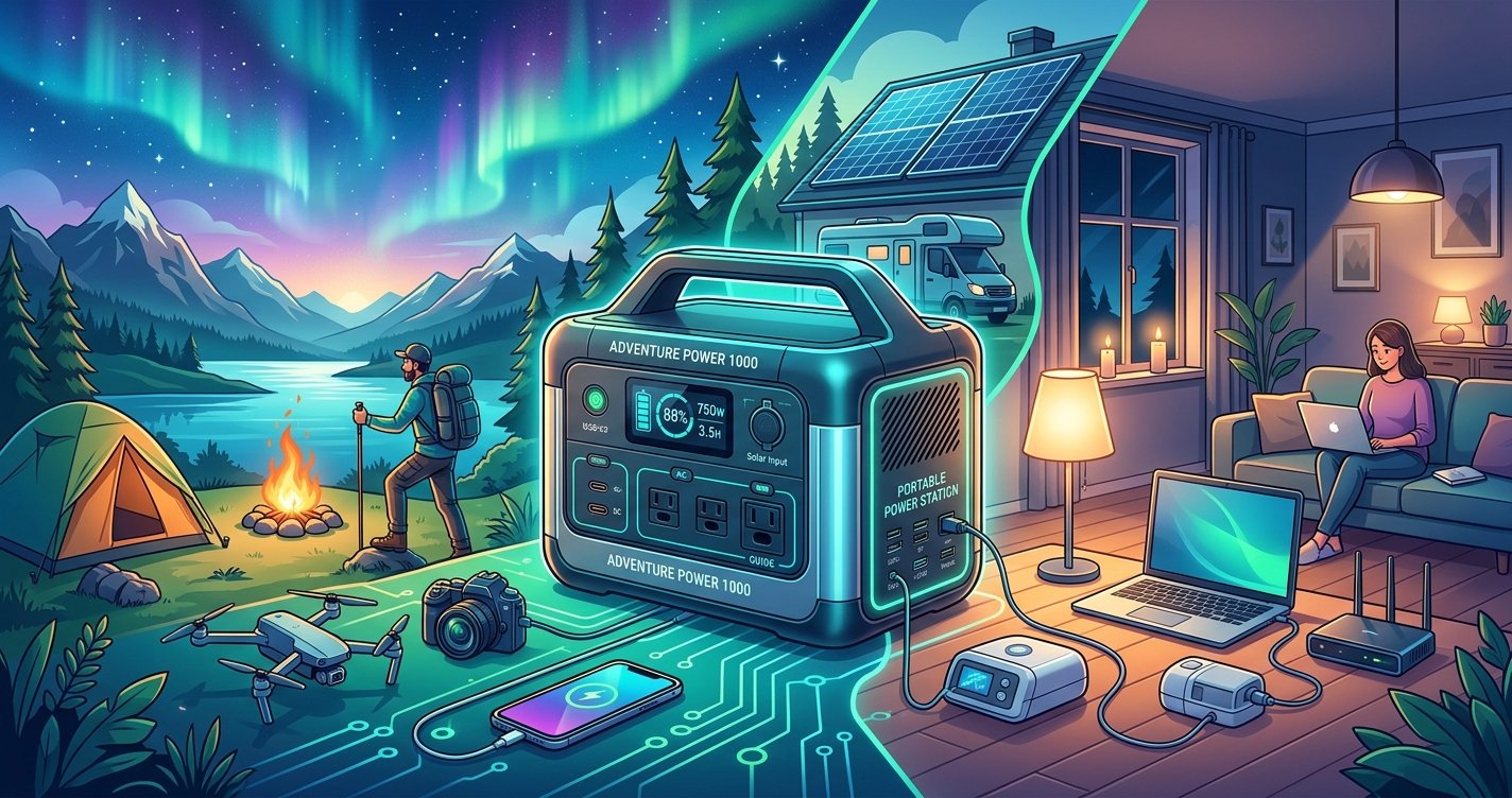 Power Up Your Adventures &amp; Emergencies: Your Ultimate Guide to Portable Power Stations