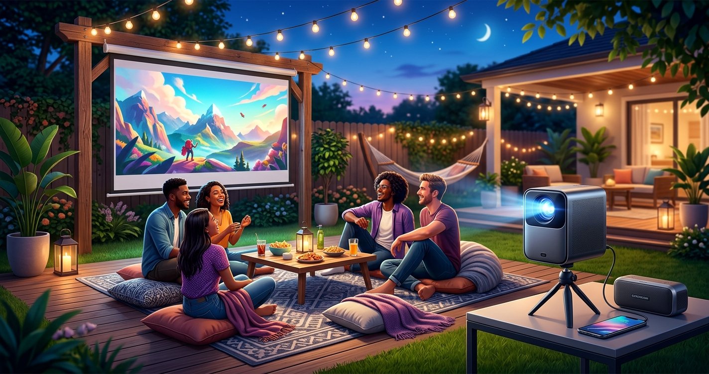 Transform Your Backyard: The Ultimate Guide to Portable Projectors for Outdoor Entertainment