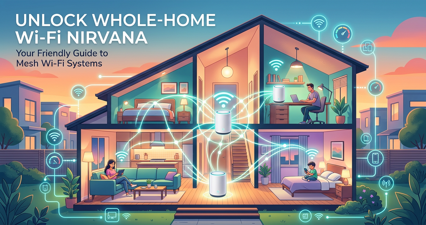 Unlock Whole-Home Wi-Fi Nirvana: Your Friendly Guide to Mesh Wi-Fi Systems