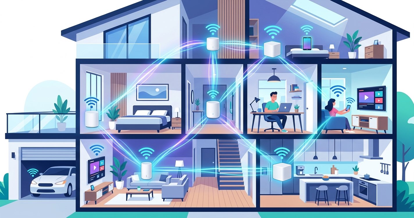 Tired of Wi-Fi Dead Zones? The Ultimate Guide to Mesh Wi-Fi Systems for a Flawless Home Network